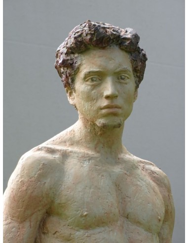 Portrait de la sculpture de Rafael en résine