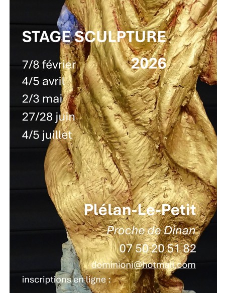Stage de sculpture 2 jours