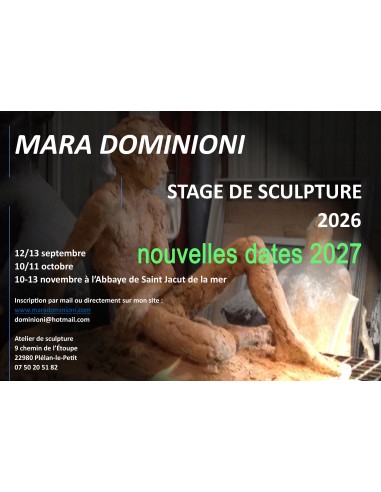 Stage de sculpture 2 jours