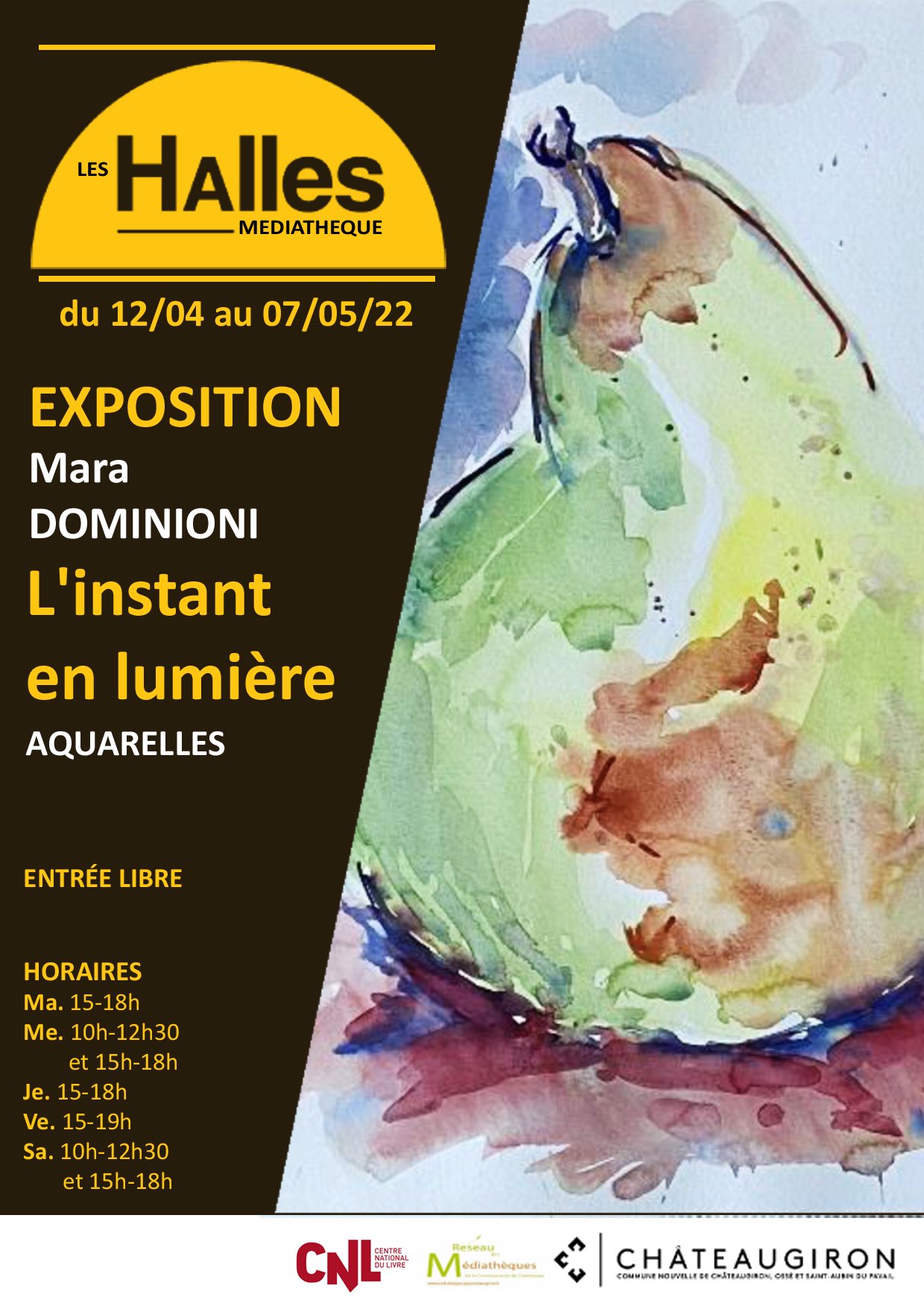 Exposition aquarelles Chateaugiron